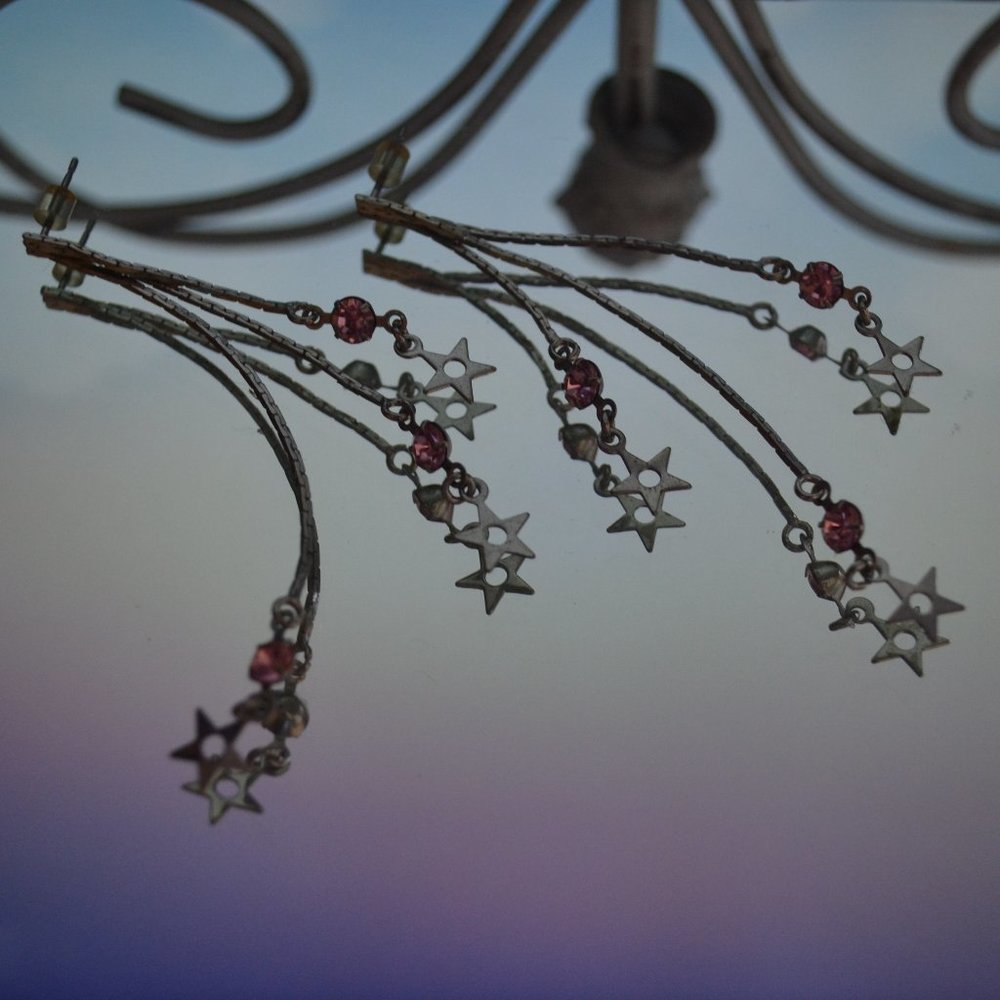 ✨ FREE ✨ Dangle Silver Star Earrings